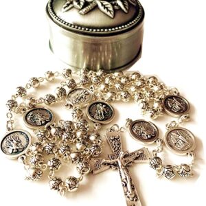 rosario de plata
