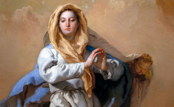 La Virgen María y los Santos