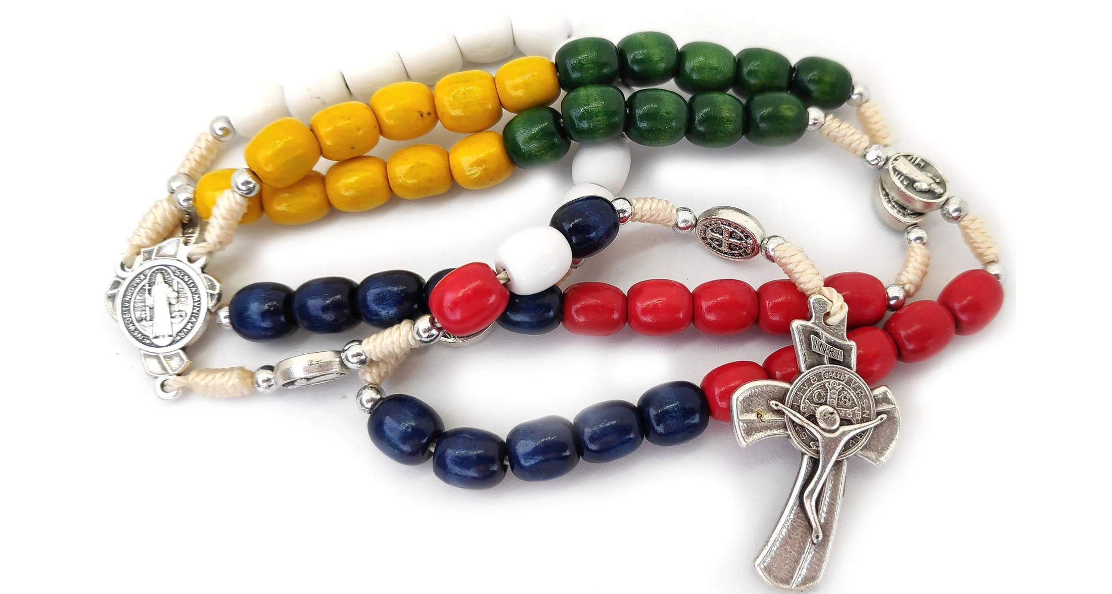 significado de los colores del rosario misionero
